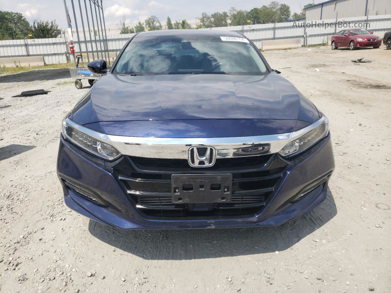 2020 Honda Accord Exl Синий vin: 1HGCV1F59LA125313