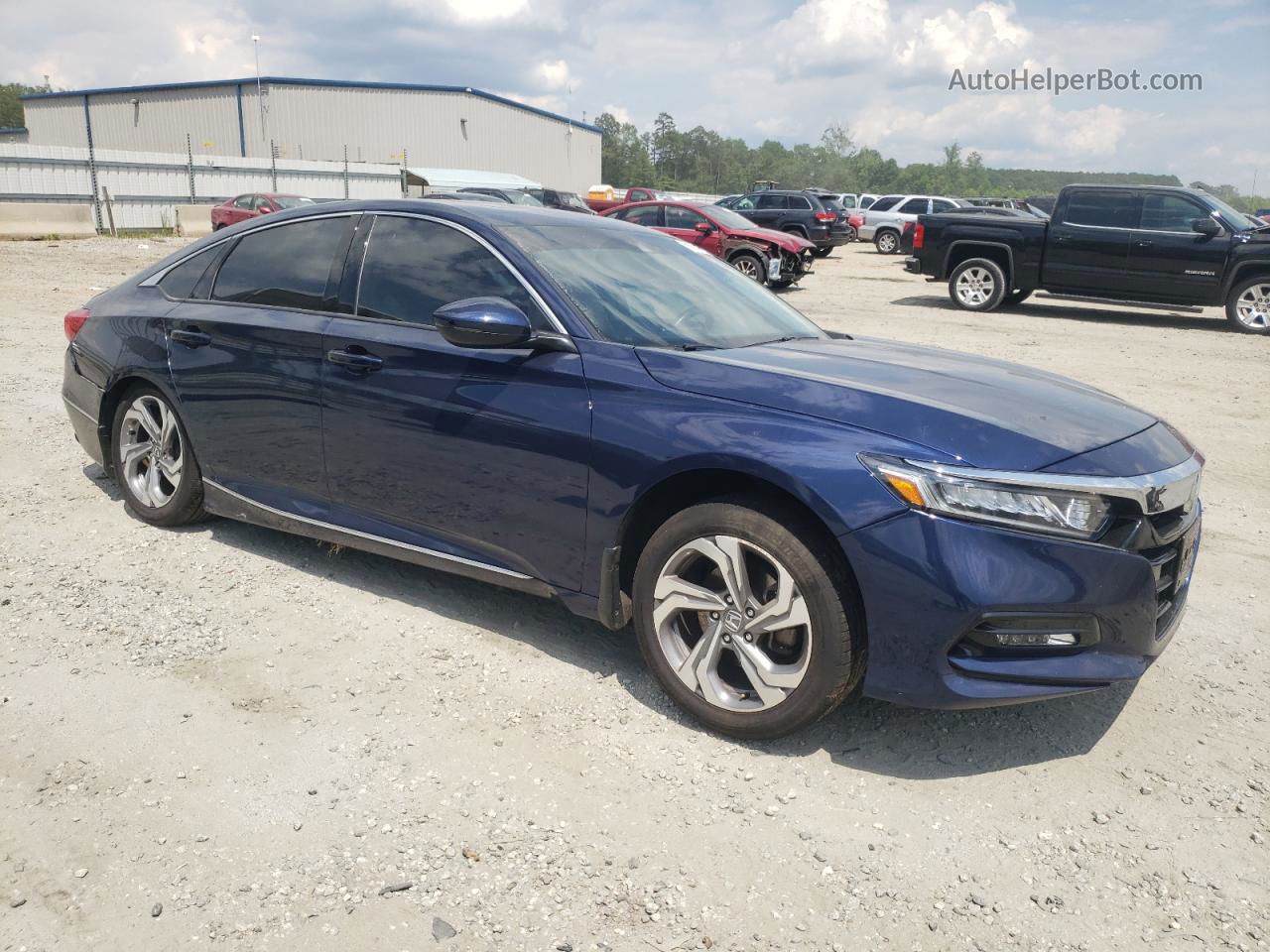 2020 Honda Accord Exl Blue vin: 1HGCV1F59LA125313