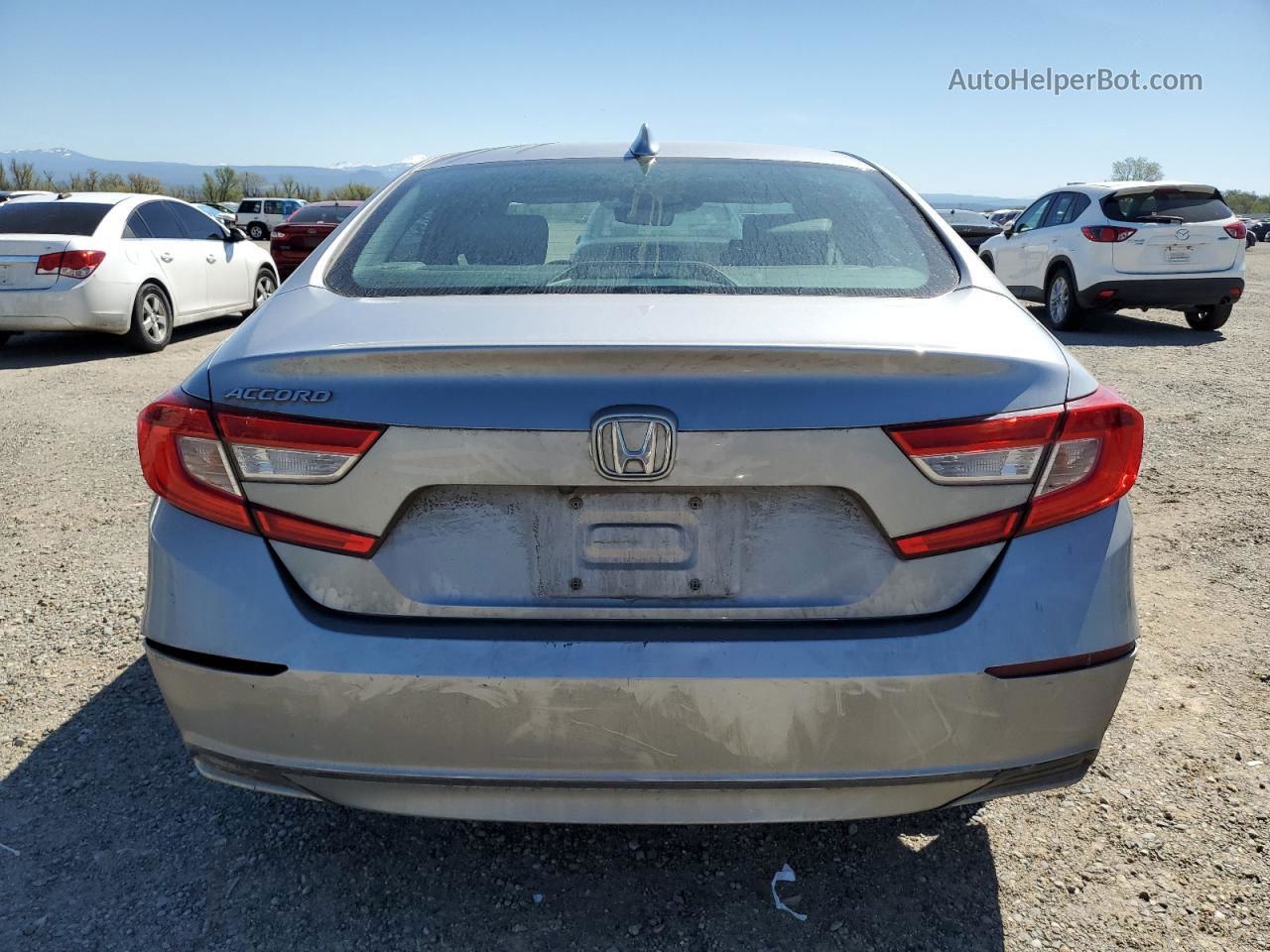 2018 Honda Accord Exl Silver vin: 1HGCV1F5XJA127424