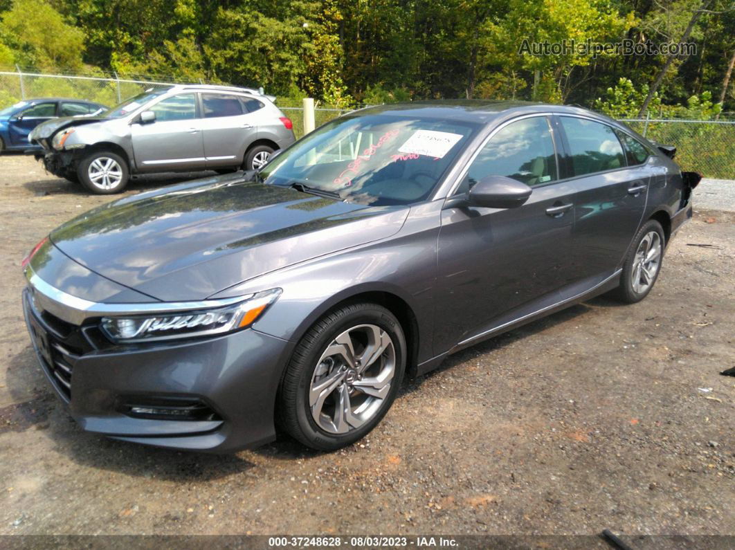 2018 Honda Accord Sedan Ex-l 1.5t Gray vin: 1HGCV1F5XJA148449