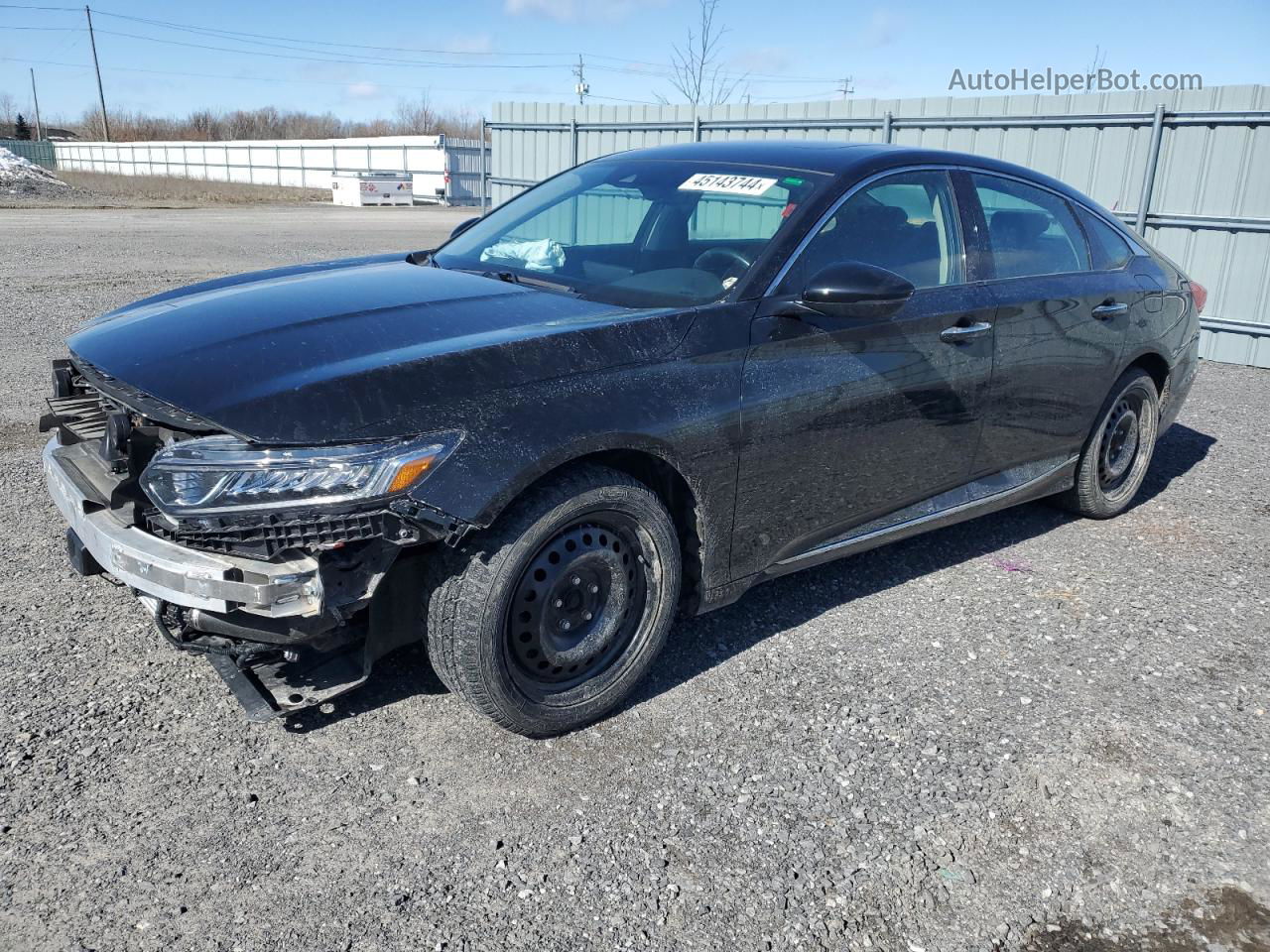 2018 Honda Accord Exl Black vin: 1HGCV1F5XJA810319