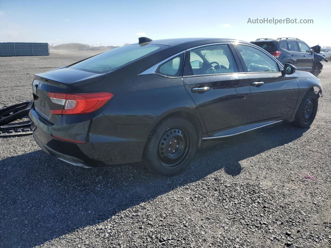 2018 Honda Accord Exl Black vin: 1HGCV1F5XJA810319