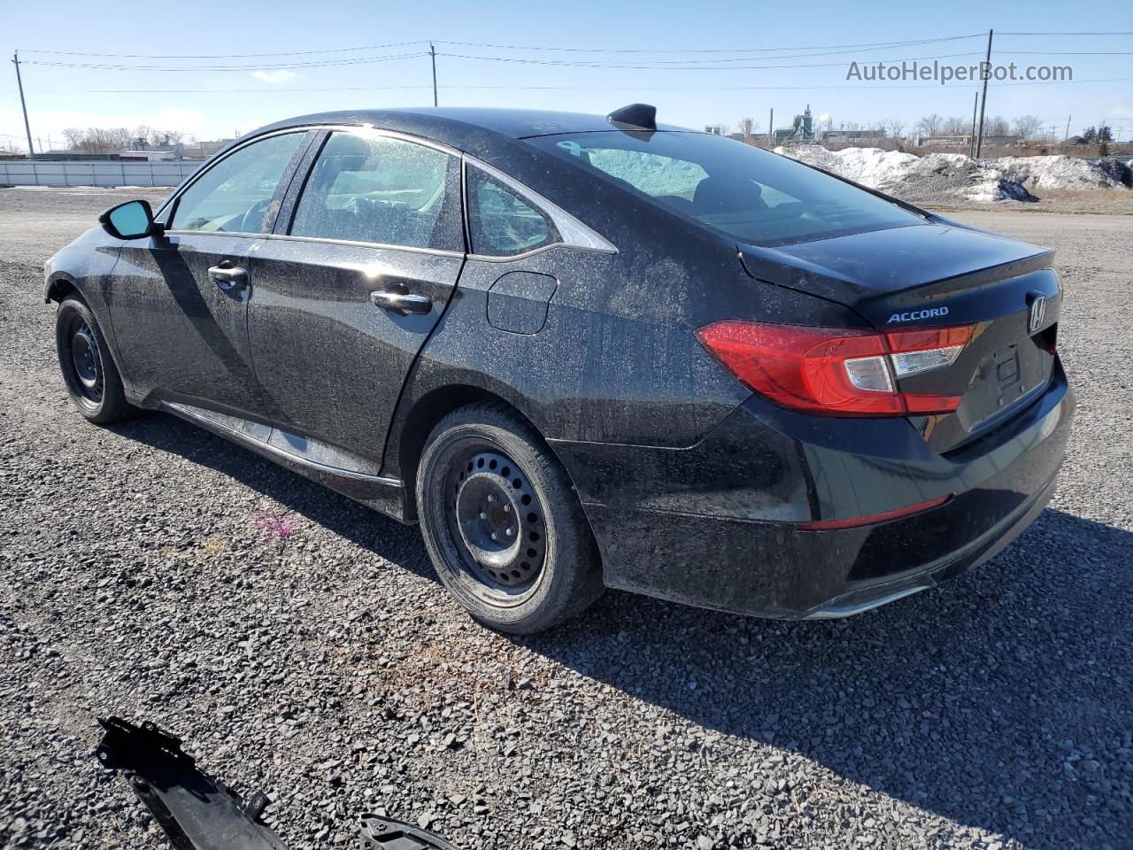 2018 Honda Accord Exl Black vin: 1HGCV1F5XJA810319