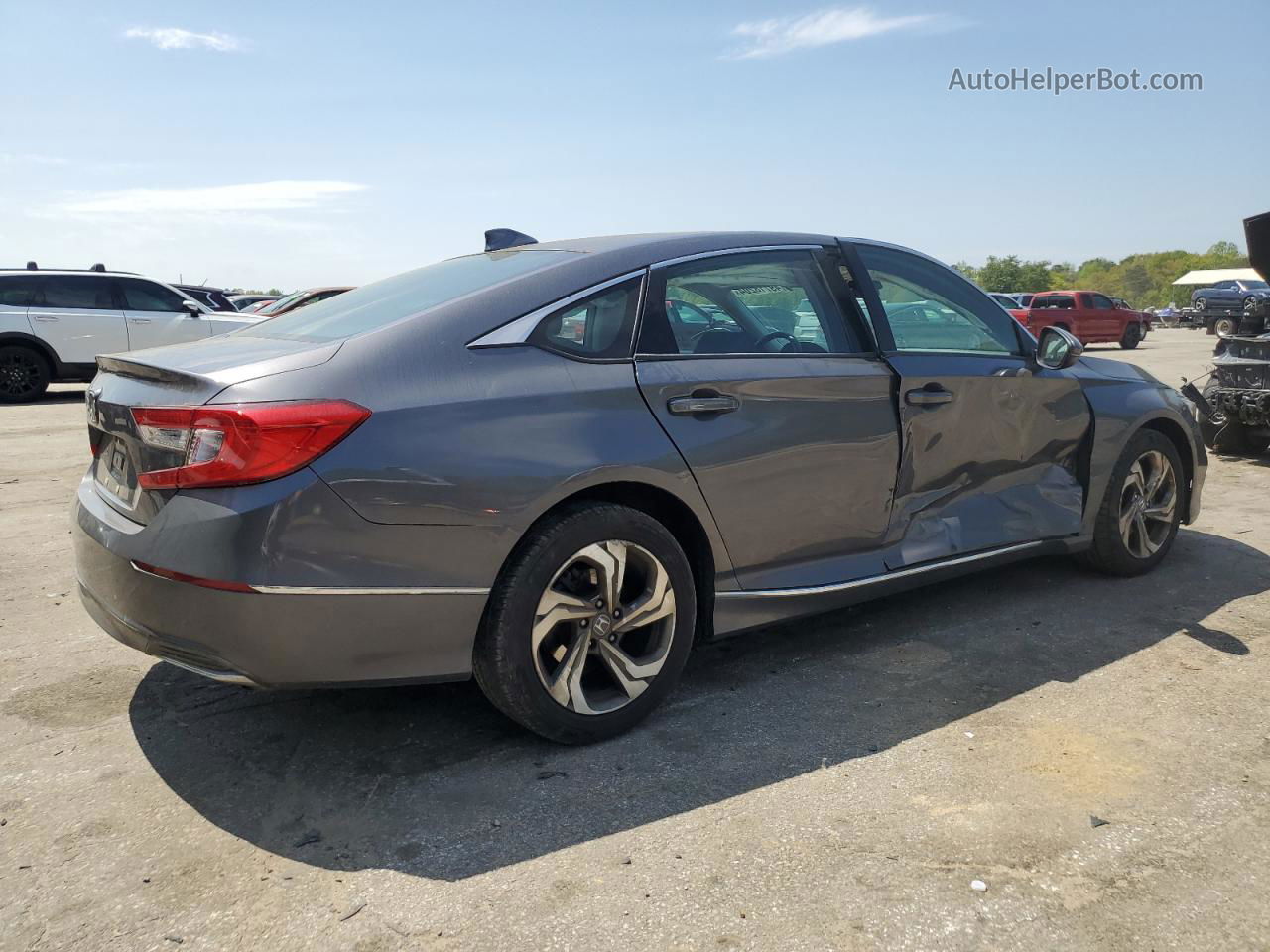 2019 Honda Accord Exl Угольный vin: 1HGCV1F5XKA080221