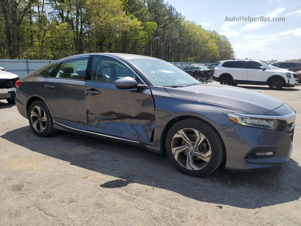 2019 Honda Accord Exl Charcoal vin: 1HGCV1F5XKA080221