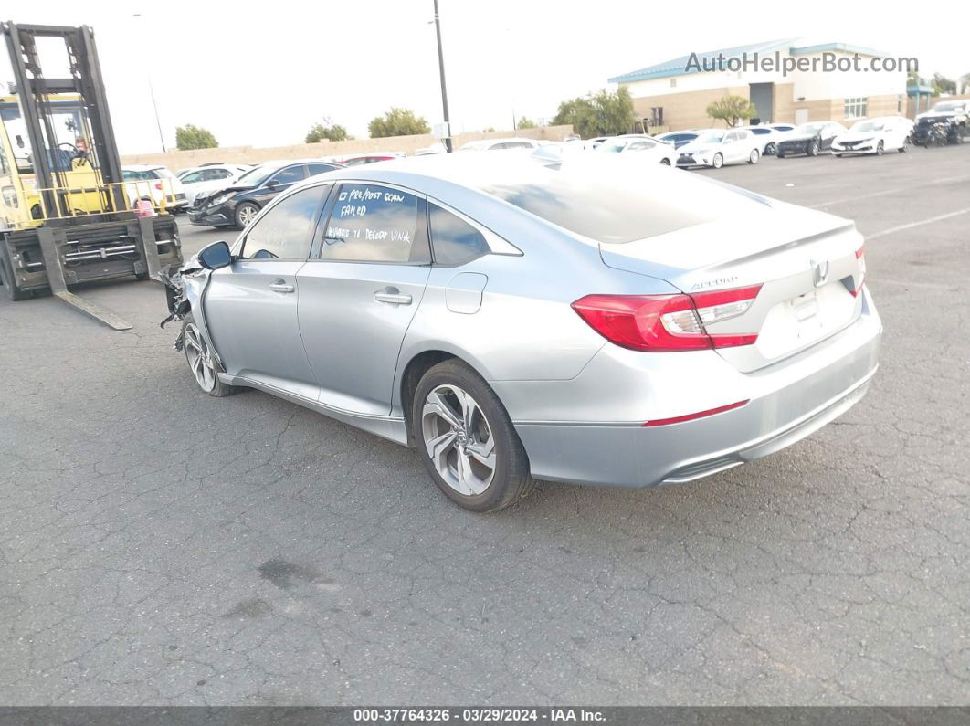 2018 Honda Accord Ex-l Silver vin: 1HGCV1F65JA145063