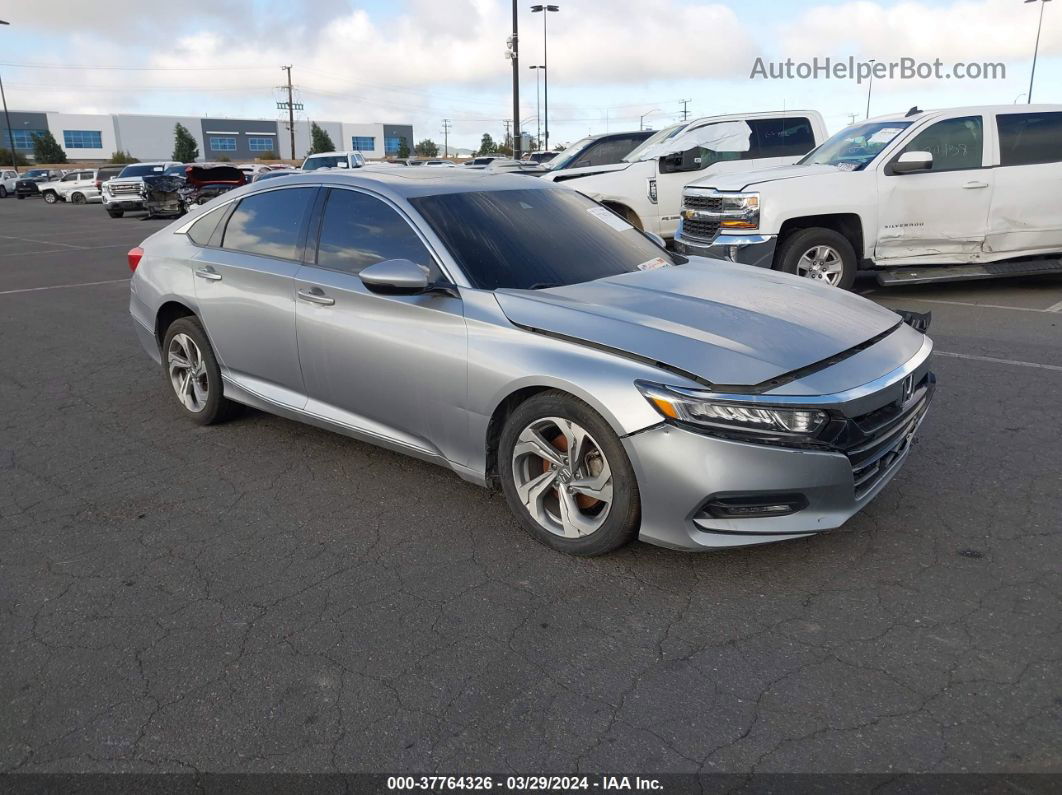 2018 Honda Accord Ex-l Silver vin: 1HGCV1F65JA145063