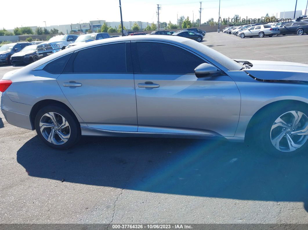 2018 Honda Accord Ex-l Silver vin: 1HGCV1F65JA145063