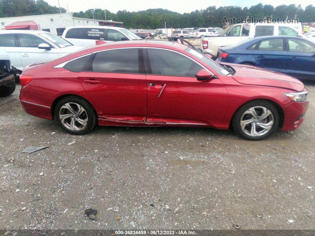 2018 Honda Accord Sedan Ex-l Navi 1.5t Maroon vin: 1HGCV1F65JA146634