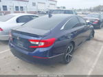 2018 Honda Accord Ex-l Blue vin: 1HGCV1F68JA093136