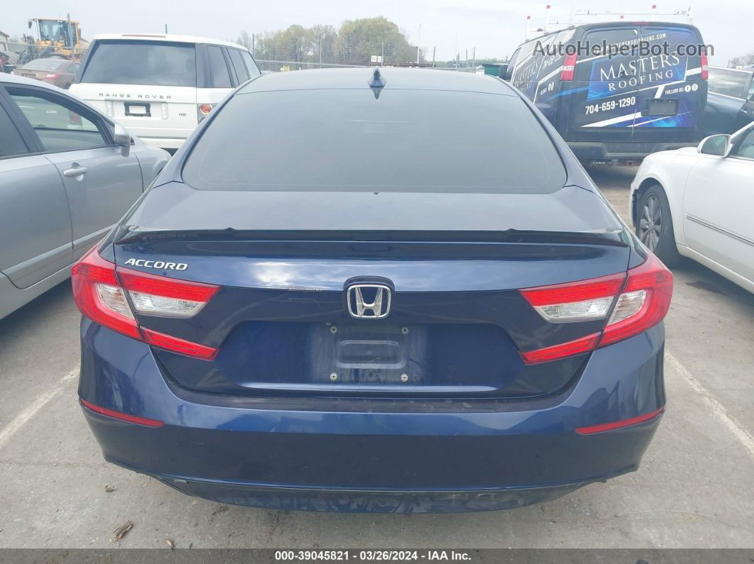 2018 Honda Accord Ex-l Синий vin: 1HGCV1F68JA093136