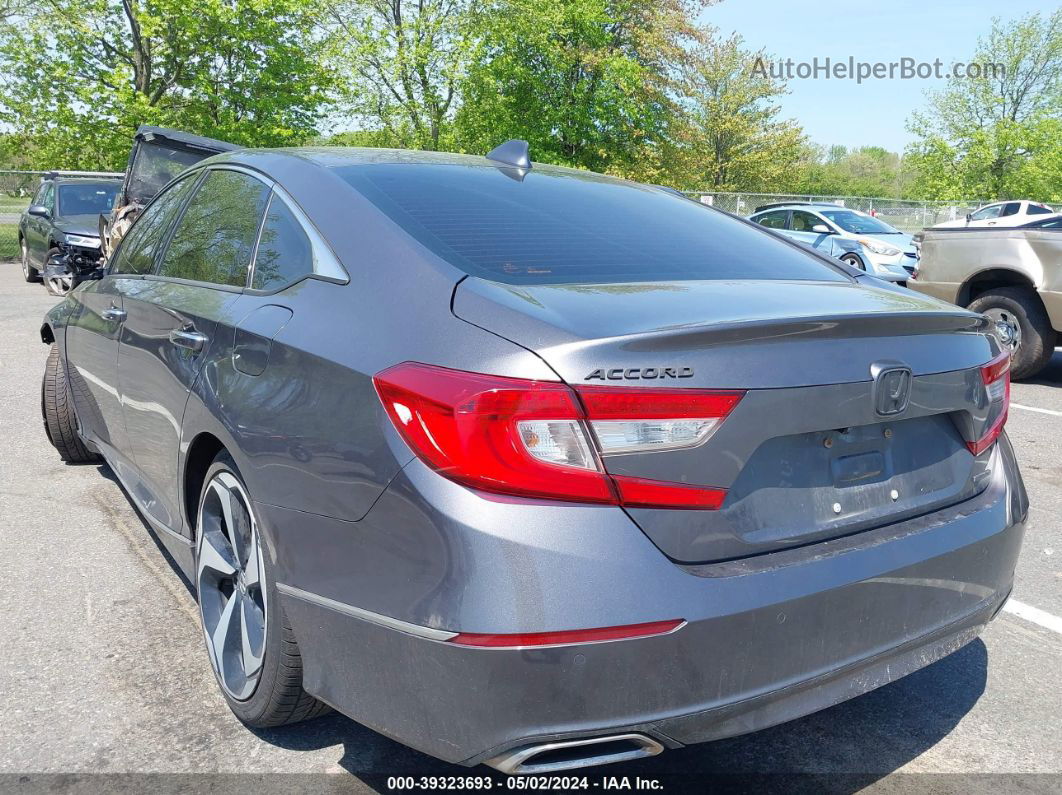 2018 Honda Accord Touring Gray vin: 1HGCV1F91JA011984