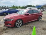 2018 Honda Accord Touring Красный vin: 1HGCV1F91JA183254