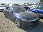 2018 Honda Accord Touring Blue vin: 1HGCV1F93JA016443