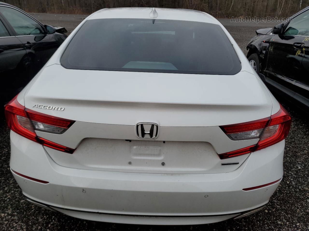 2019 Honda Accord Touring Белый vin: 1HGCV1F93KA802065