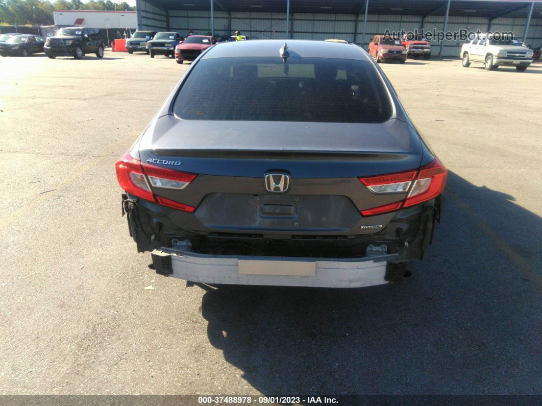 2018 Honda Accord Touring Gray vin: 1HGCV1F94JA090762