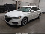 2018 Honda Accord Sedan Touring 1.5t White vin: 1HGCV1F95JA194614