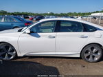 2018 Honda Accord Touring White vin: 1HGCV1F97JA107490