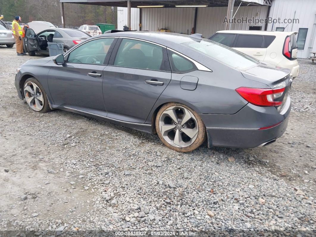 2018 Honda Accord Touring Gray vin: 1HGCV1F98JA079523