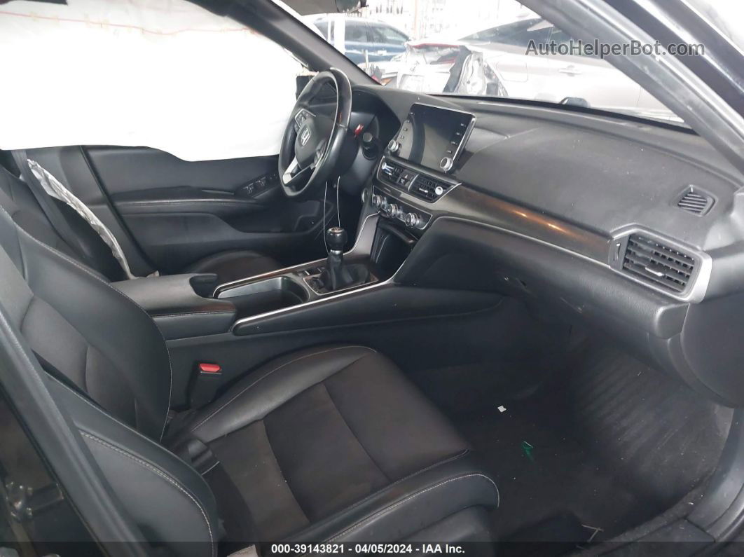 2018 Honda Accord Sport 2.0t Черный vin: 1HGCV2E34JA010797