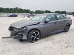 2018 Honda Accord Sport Gray vin: 1HGCV2F30JA000539