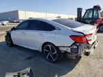 2018 Honda Accord Sport White vin: 1HGCV2F30JA009595