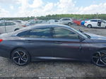 2019 Honda Accord Sedan Sport 2.0t Gray vin: 1HGCV2F30KA024700