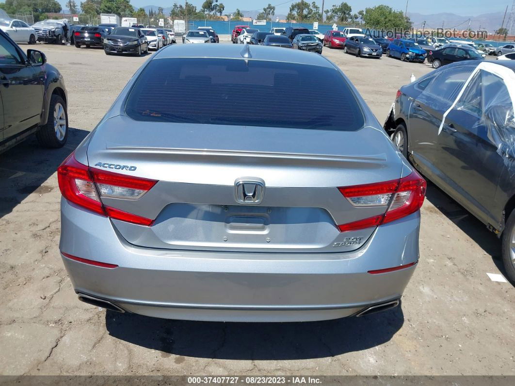 2019 Honda Accord Sedan Sport 2.0t Silver vin: 1HGCV2F30KA025149