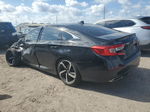 2019 Honda Accord Sport Черный vin: 1HGCV2F30KA028973