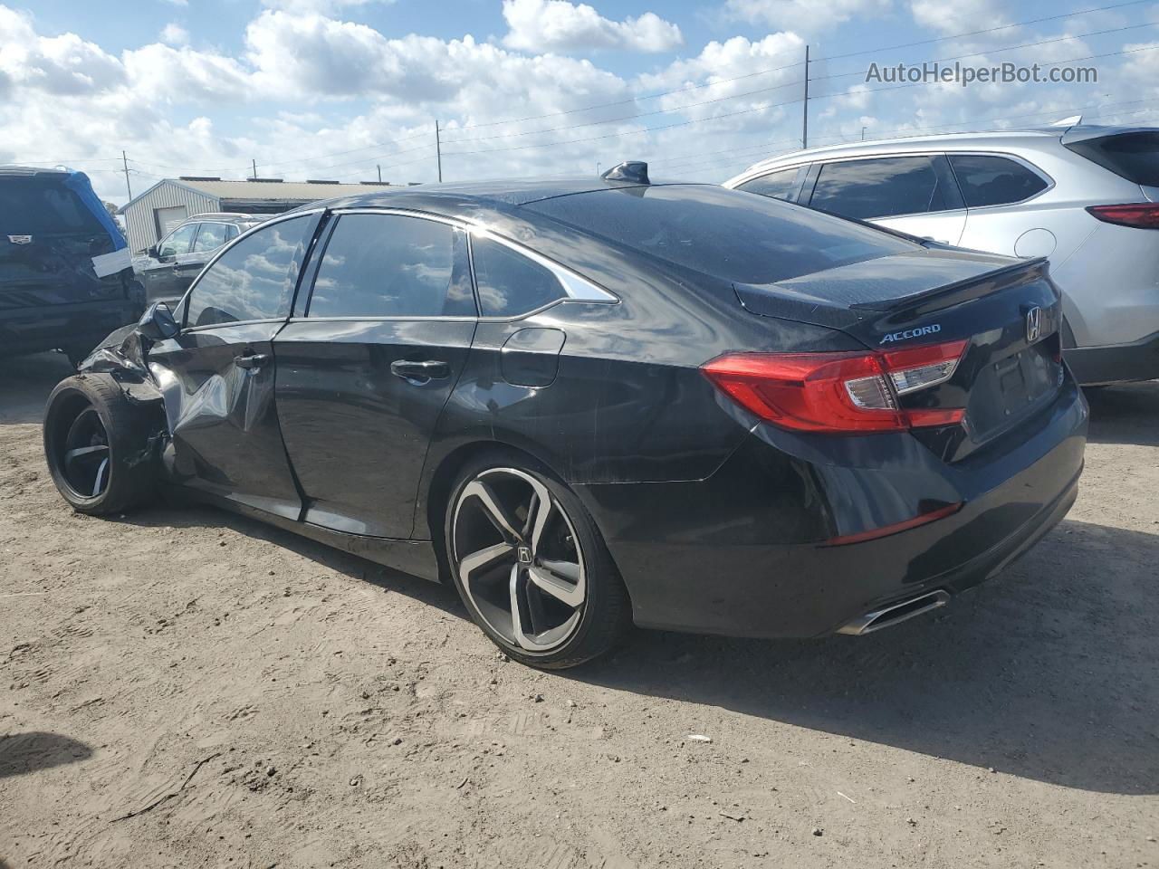 2019 Honda Accord Sport Black vin: 1HGCV2F30KA028973