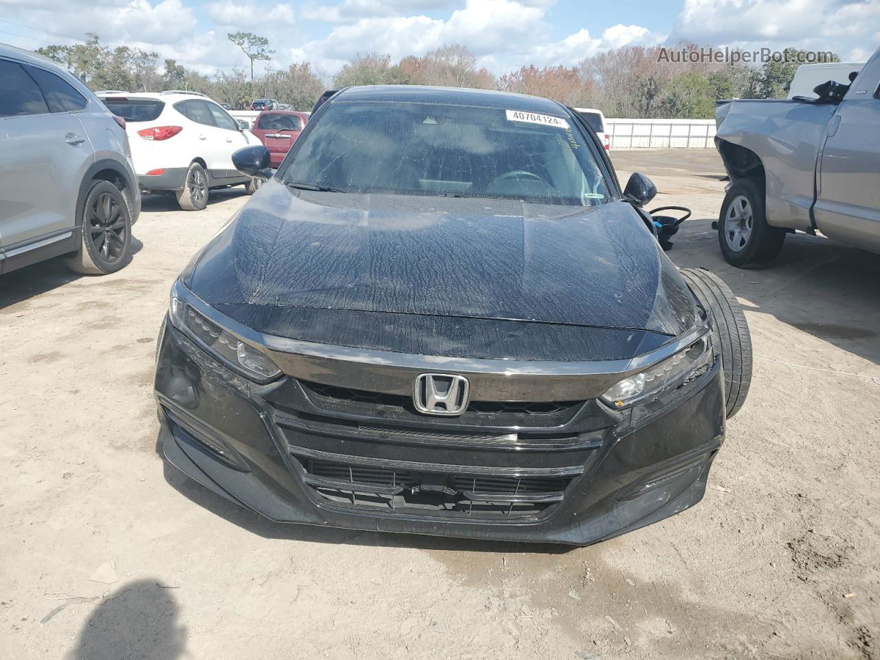 2019 Honda Accord Sport Black vin: 1HGCV2F30KA028973