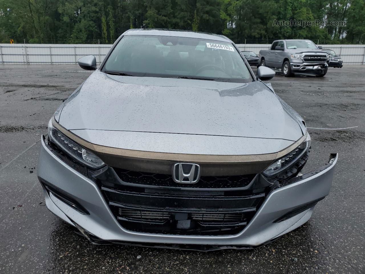 2019 Honda Accord Sport Silver vin: 1HGCV2F31KA012751