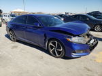 2019 Honda Accord Sport Blue vin: 1HGCV2F31KA026794