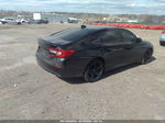 2020 Honda Accord Sport 2.0t Black vin: 1HGCV2F31LA007289