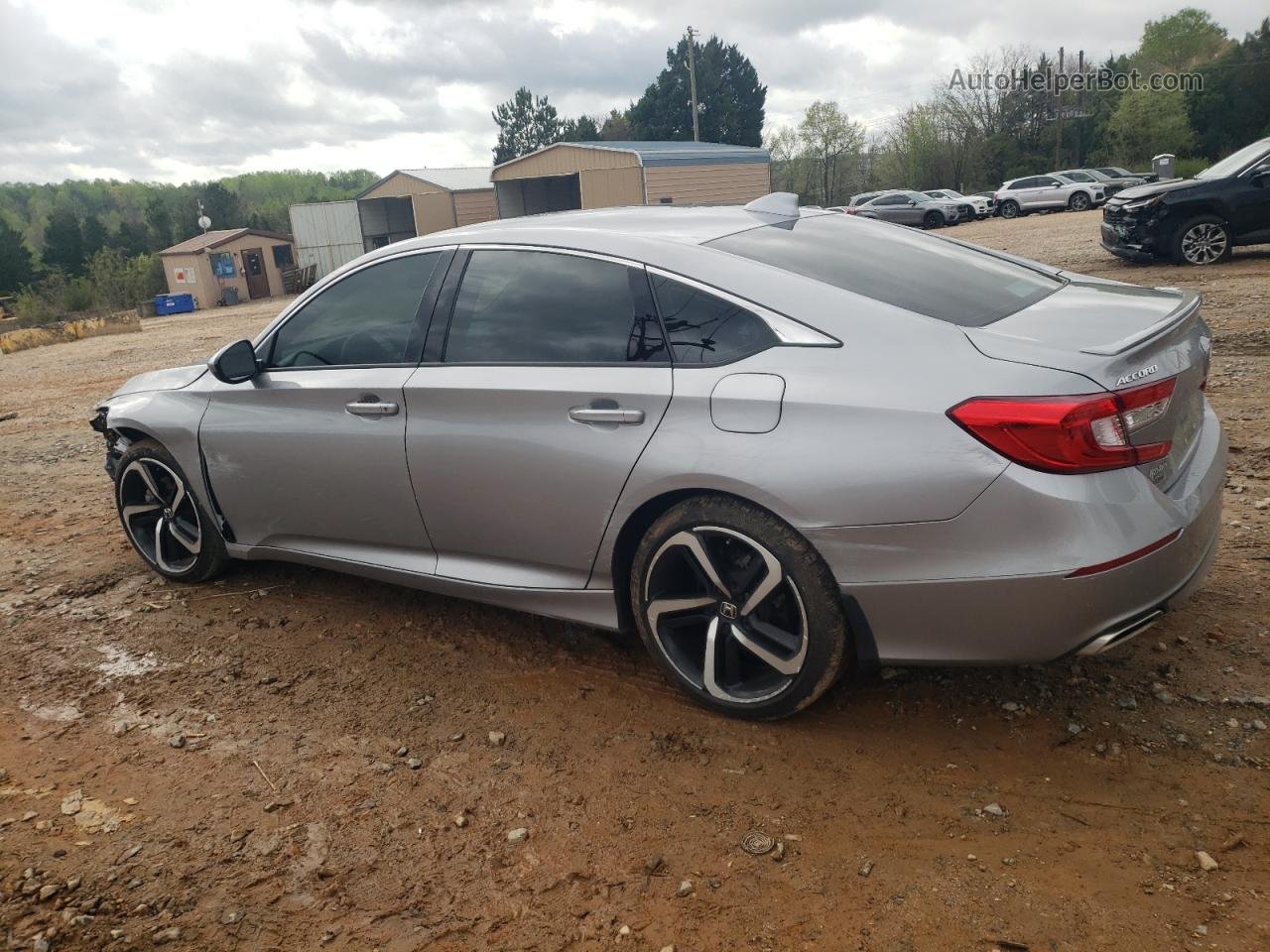 2020 Honda Accord Sport Silver vin: 1HGCV2F31LA029678