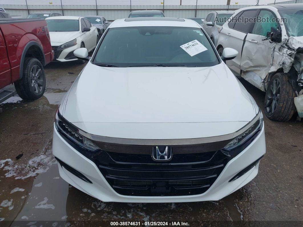 2020 Honda Accord Sport 2.0t White vin: 1HGCV2F31LA031124