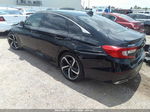 2019 Honda Accord Sedan Sport 2.0t Black vin: 1HGCV2F32KA017537