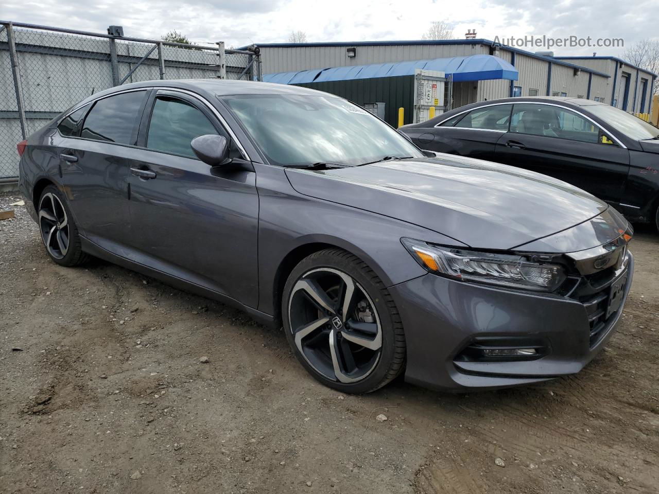 2019 Honda Accord Sport Gray vin: 1HGCV2F32KA026545