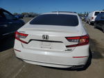 2018 Honda Accord Sport White vin: 1HGCV2F33JA024625