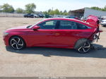 2020 Honda Accord Sport 2.0t Red vin: 1HGCV2F33LA026054