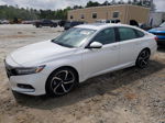 2018 Honda Accord Sport White vin: 1HGCV2F34JA028327