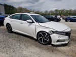 2018 Honda Accord Sport White vin: 1HGCV2F34JA028327