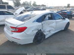 2018 Honda Accord Sedan Sport 2.0t White vin: 1HGCV2F34JA049663