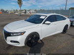 2018 Honda Accord Sedan Sport 2.0t White vin: 1HGCV2F34JA049663