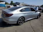 2019 Honda Accord Sport Silver vin: 1HGCV2F34KA034243