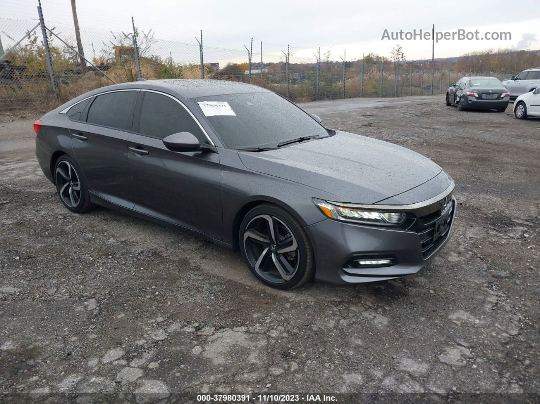 2020 Honda Accord Sedan Sport Gray vin: 1HGCV2F34LA012213