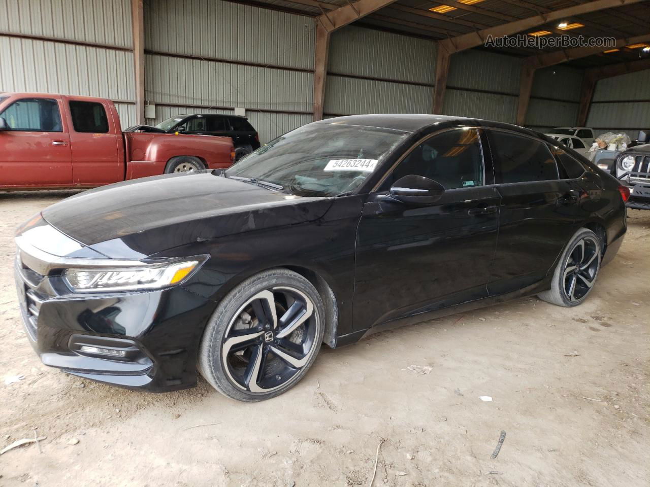 2020 Honda Accord Sport Black vin: 1HGCV2F34LA013216