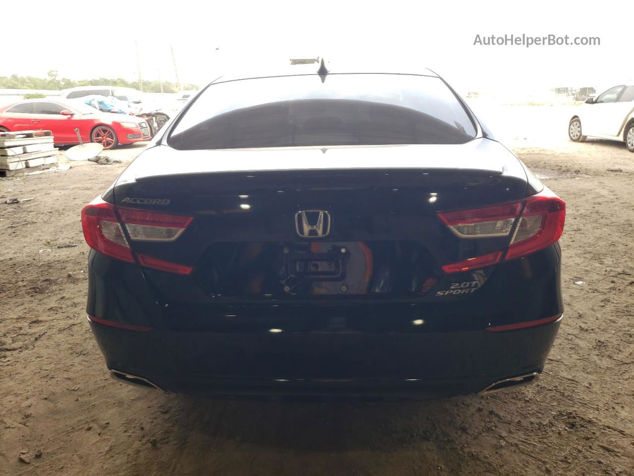 2020 Honda Accord Sport Black vin: 1HGCV2F34LA013216