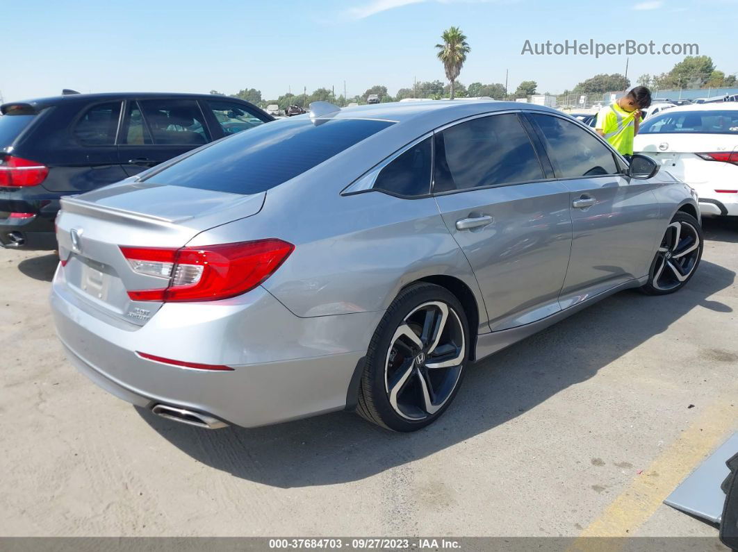 2020 Honda Accord Sport 2.0t Серый vin: 1HGCV2F34LA021915