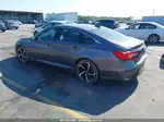 2018 Honda Accord Sport 2.0t Gray vin: 1HGCV2F35JA027784